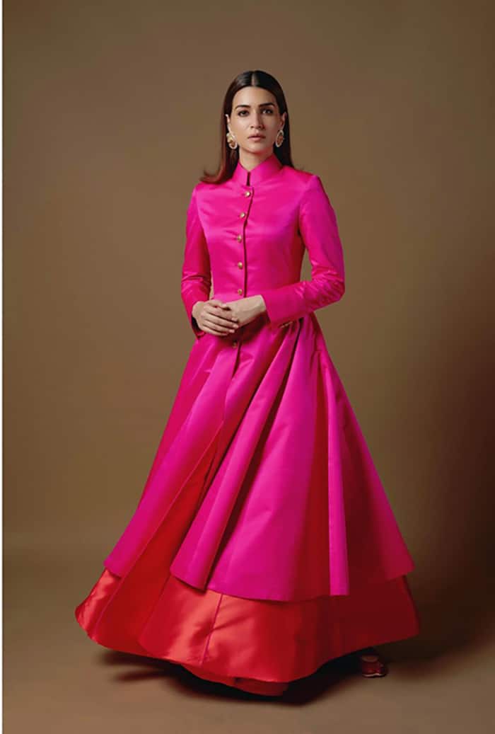 Kriti sanon in Organza gota patch kurta set