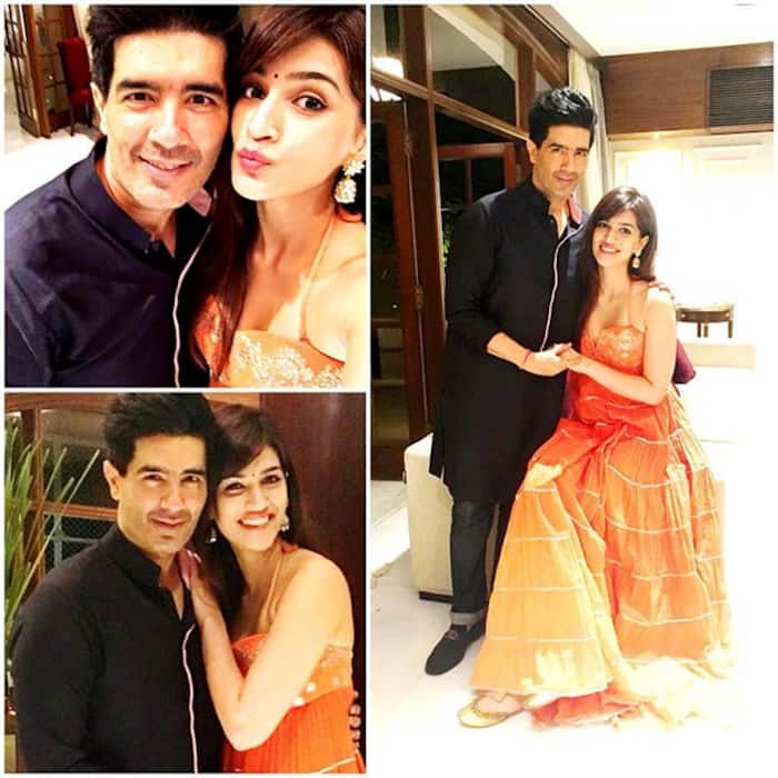 Kriti Sanon shares a picture with Manish Malhotra