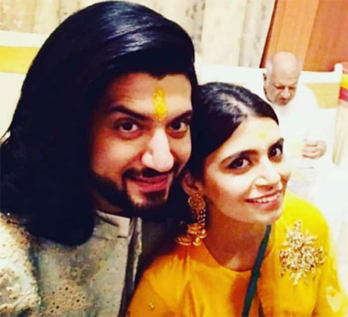 Kunal Jaisingh’s selfie with fiancee Bharati Kumar during their engagement