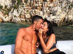 After WC Exit, CR7 Enjoys Downtime With Girlfriend Georgina Rodriguez In Greece