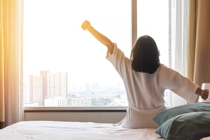 Lesser sleep causes fatigue