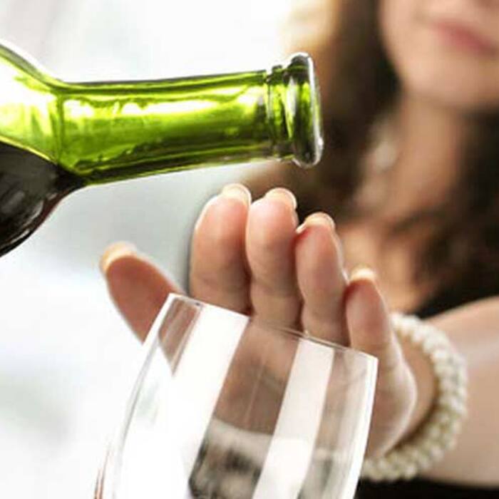 Limit the intake of Alcohol during festive season