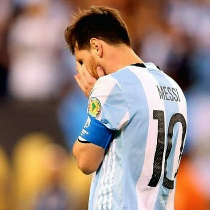 Lionel Messi missed on penalty  retired and unretired