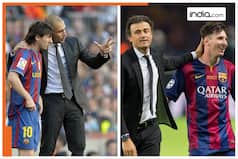 Lionel Messi's goalscoring stats under different managers at Barcelona