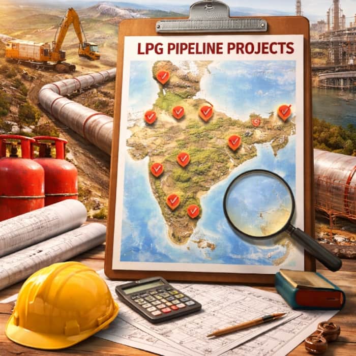 LPG Pipelines To Connect Refineries And Bottling Plants