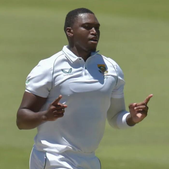 Lungi Ngidi after winning the WTC Final