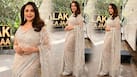 Madhuri Dixit Turns Apsara in Sizzling White Embellished Saree For Jhalak Dikhhla Jaa 10 - STUNNING PICS Madhuri Dixit Turns Apsara in Sizzling White Embellished Saree For Jhalak Dikhhla Jaa 10 - STUNNING PICS