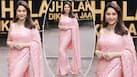 Jhalak Dikhla Jaa: Madhuri Dixit is Elegance Personified in Baby Pink Saree | PHOTOS Jhalak Dikhla Jaa: Madhuri Dixit is Elegance Personified in Baby Pink Saree | PHOTOS
