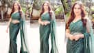 Madhuri Dixit in Sheer Green Saree Shows There Can Never be Anyone as Glamorous as Her - See Pics From Jhalak Sets Madhuri Dixit in Sheer Green Saree Shows There Can Never be Anyone as Glamorous as Her - See Pics From Jhalak Sets