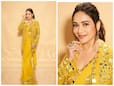 Madhuri Dixit Will Make Your Dil Go 'Dhak Dhak' in Sunshine Yellow Mirror Work Saree- See Stunning Pics Madhuri Dixit Will Make Your Dil Go 'Dhak Dhak' in Sunshine Yellow Mirror Work Saree- See Stunning Pics