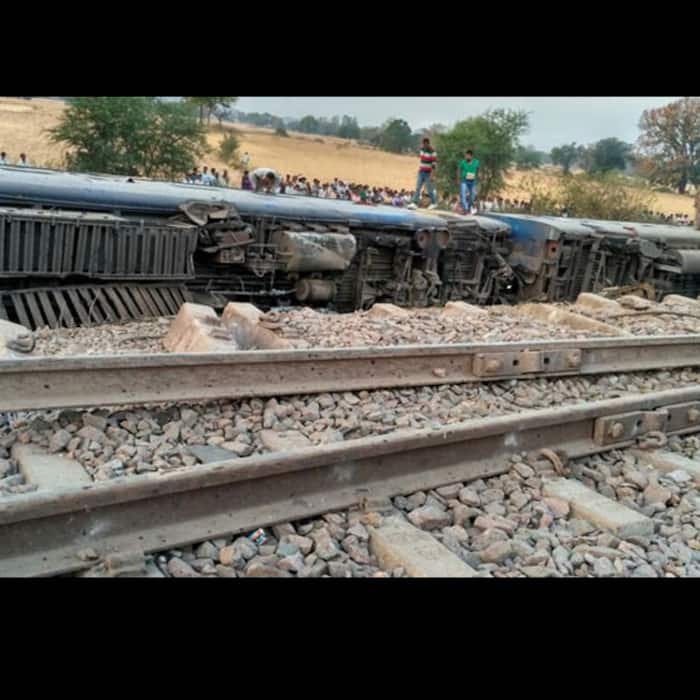 Mahakaushal Express derailment on March 30  2017