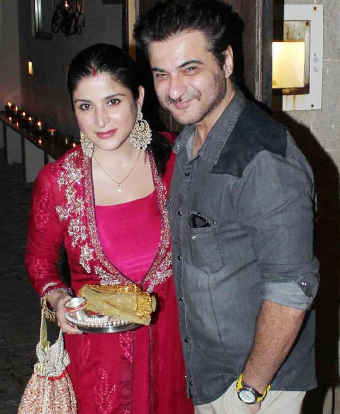 Maheep Sandhu and Sanjay Kapoor