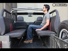 Mahindra Thar Interior
