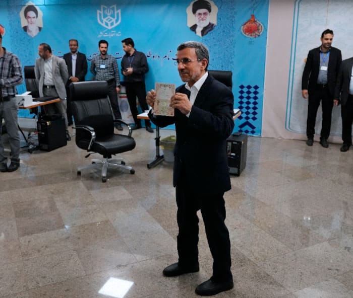 Mahmoud Ahmadinejad Registers For Iran s Presidential Election