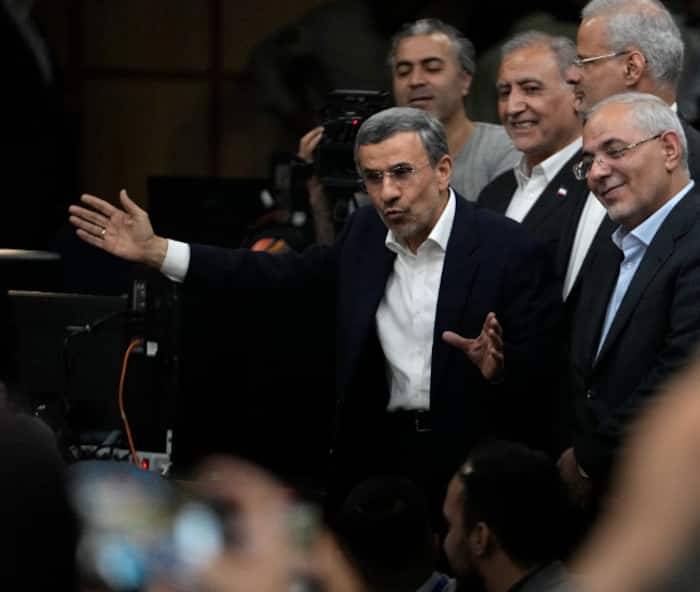 Mahmoud Ahmadinejad Registers For Iran s Presidential Election