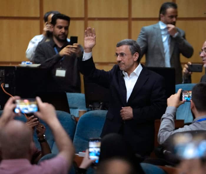 Mahmoud Ahmadinejad Registers For Iran s Presidential Election