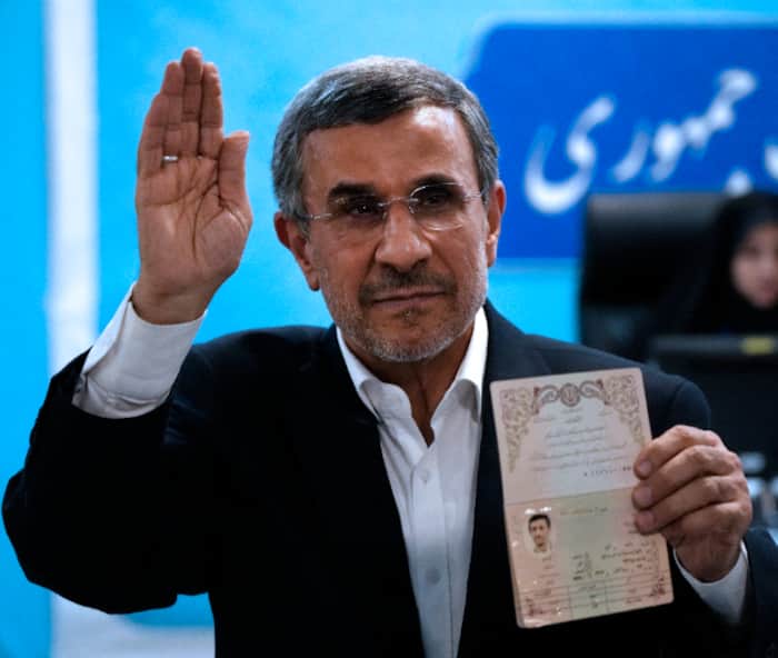 Mahmoud Ahmadinejad Registers For Iran s Presidential Election