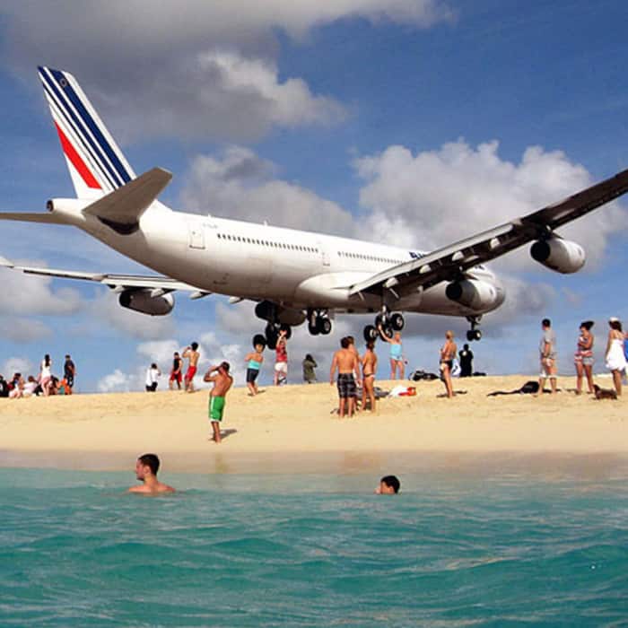 Maho Beach in Saint Martin