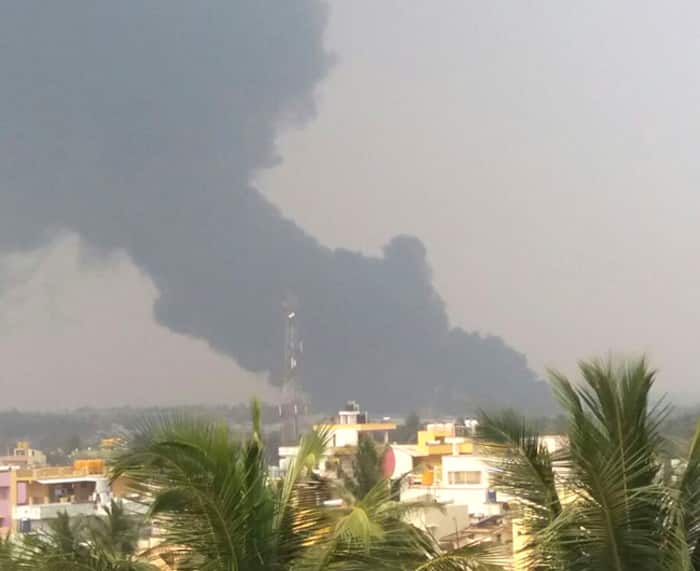 Major fire breaks out at Banashankari oil factory in Karnataka