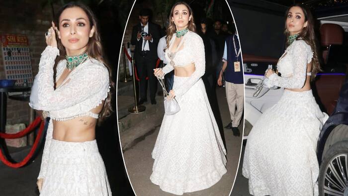 Alluring Bollywood Diva Malaika Arora Featuring Inddus Lehenga Choli