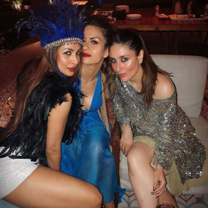 Malaika Arora Khan with Natasha Poonawala and Kareena Kapoor Khan in Goa