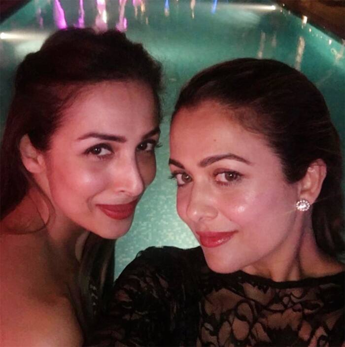 Malaika s birthday post for Amrita Arora