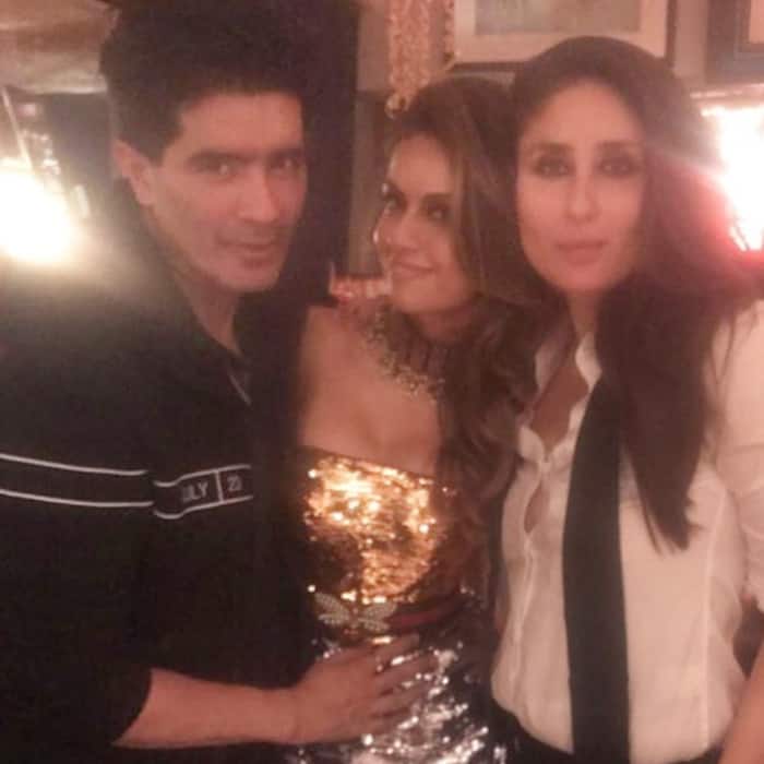 Manish Malhotra at Kareena Kapoor Khan’s birthday party