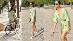 A Glimpse of Manushi Chillar’s Oman Holiday, it Featured Cycling, Badminton And More: Photos Inside