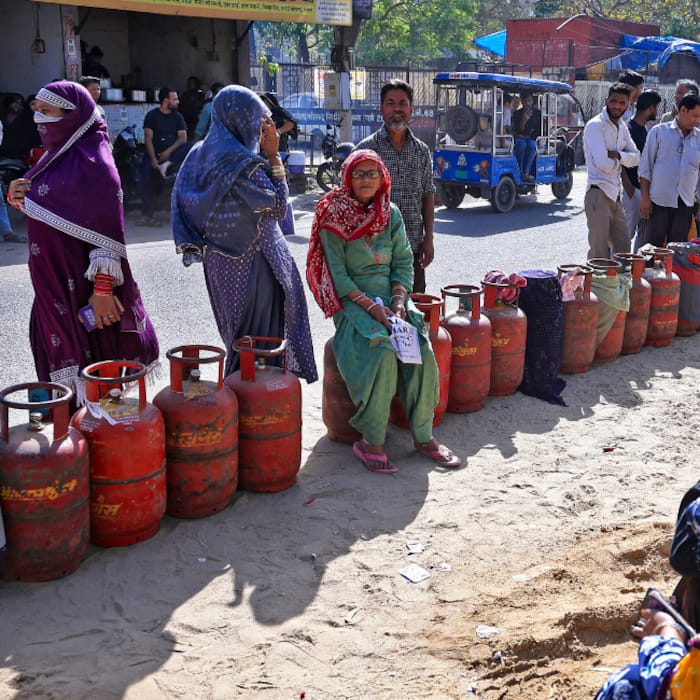 Many households are being forced to manage with limited gas supply  especially if the next refill has not yet arrived 