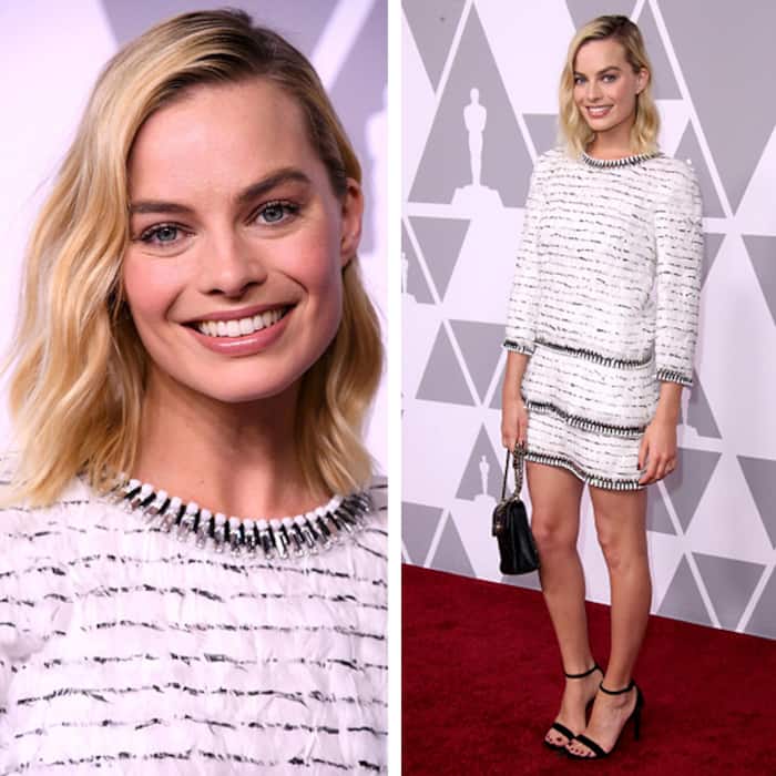 Margot Robbie in Chanel Haute Couture at red carpet of Oscar Awards 2018