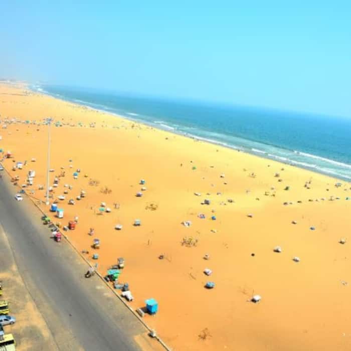 Marina Beach in Chennai