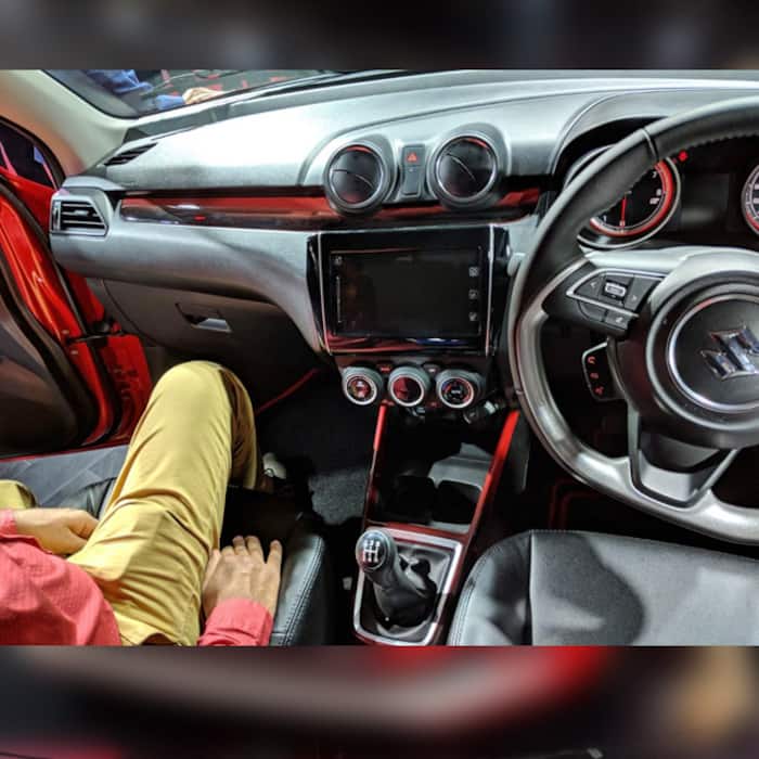 Maruti Suzuki Swift 2018 interior design