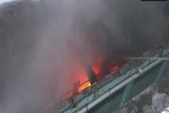 IN PICTURES: Massive Fire Engulfs Multi-Storey Noida Factory, 18 Fire Tenders at Spot