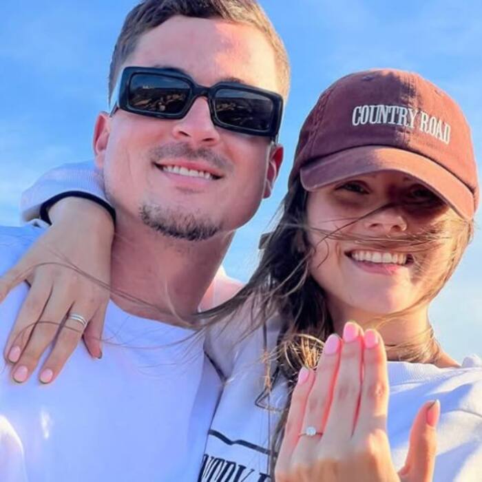 Matthew Breetzke got engaged to girlfriend Megan Price last year 