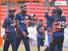 Meet star cricketer from Hardik Pandya's team, created HISTORY on debut with T20 World Record, name is...