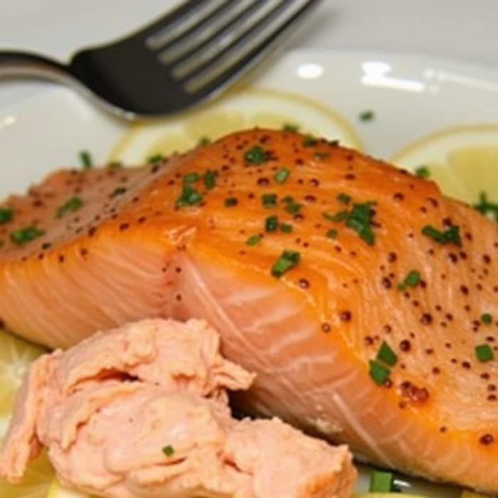 Microwave Poached Fish