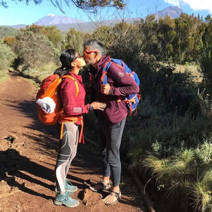 Milind Soman Ankita Konwar   Love is Inseperable