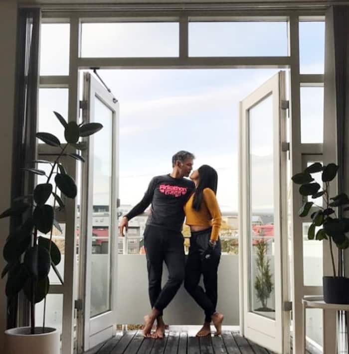 Milind Soman Ankita Konwar   s Romantic Ladakh Vacay