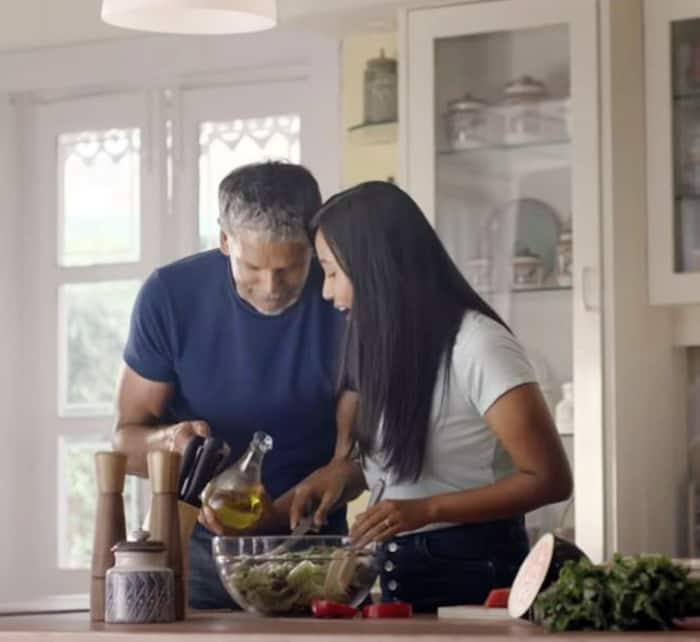Milind Soman opened up to about the age gap of 26 years in a recent video