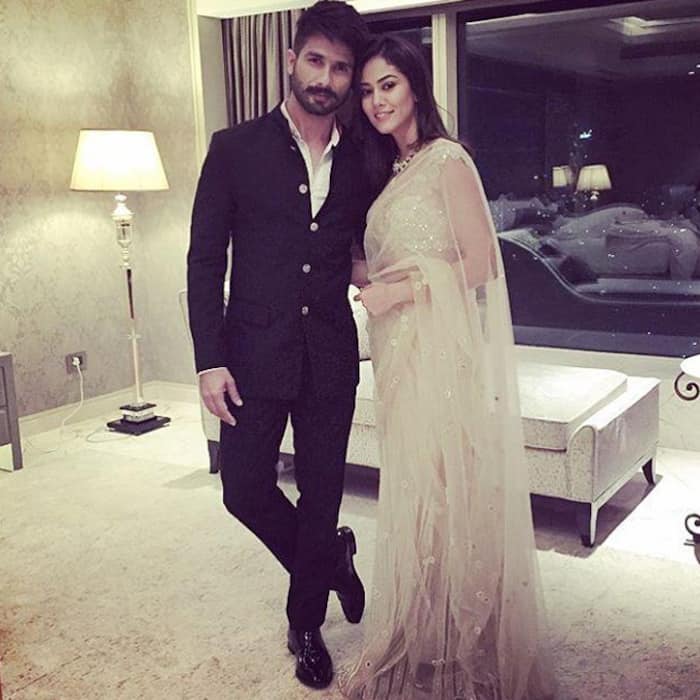 Mira Rajput and Shahid Kapoor