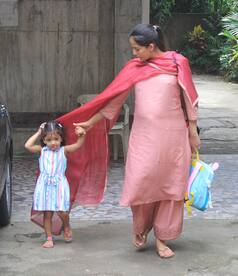 Mommy-to-be Mira Rajput Spotted Stepping out of Misha’s Play School And We Can See A Baby Bump