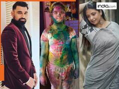 Mohammed Shami's daughter Aaira celebrates Holi, fans get angry over his ex-wife Hasin Jahan for...