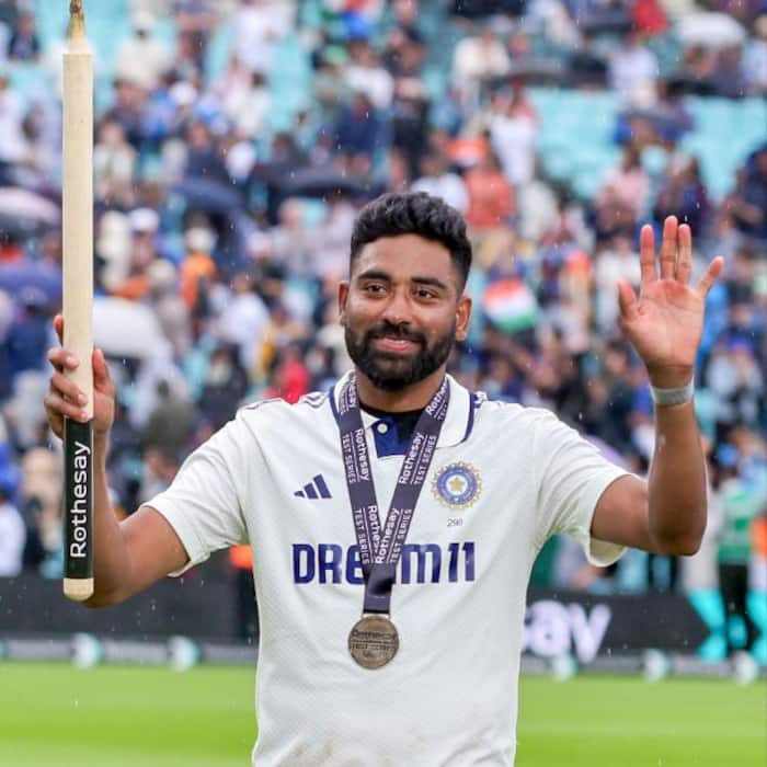 Mohammed Siraj was highest wicket taker in five match Test series vs England