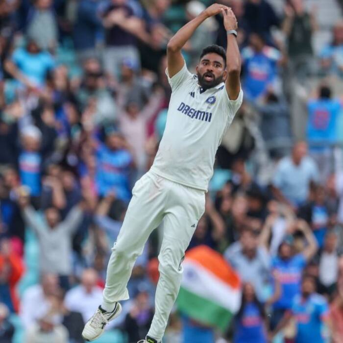 Mohammed Siraj was the highest wicket taker in the 5 match Test series