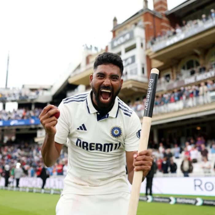 Mohammed Siraj won the  Player of the Match  award in the Oval Test