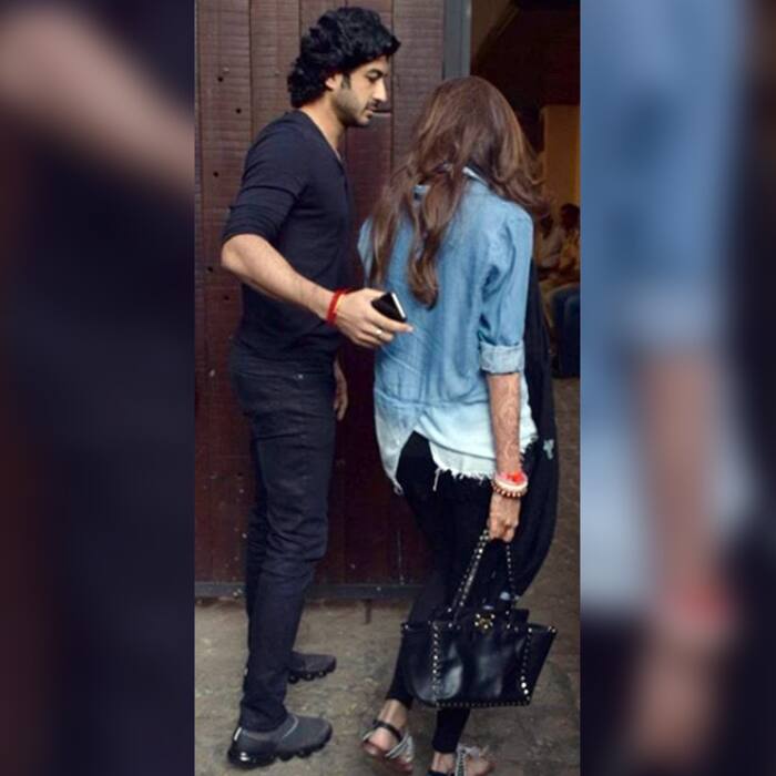 Mohit Marwah with wife Antara Motiwala at Anil Kapoor’s residence