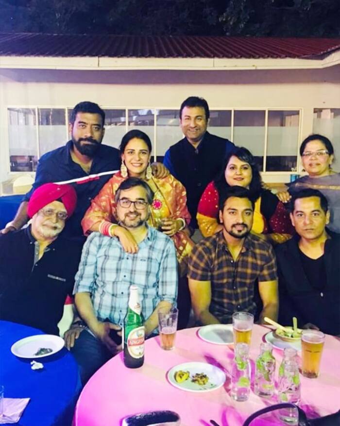 Mona Singh and Shyam Rajgopalan’s first Lohri