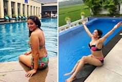 Monalisa Raises Temperature in Hot Bikini at Swimming Pool, Pics