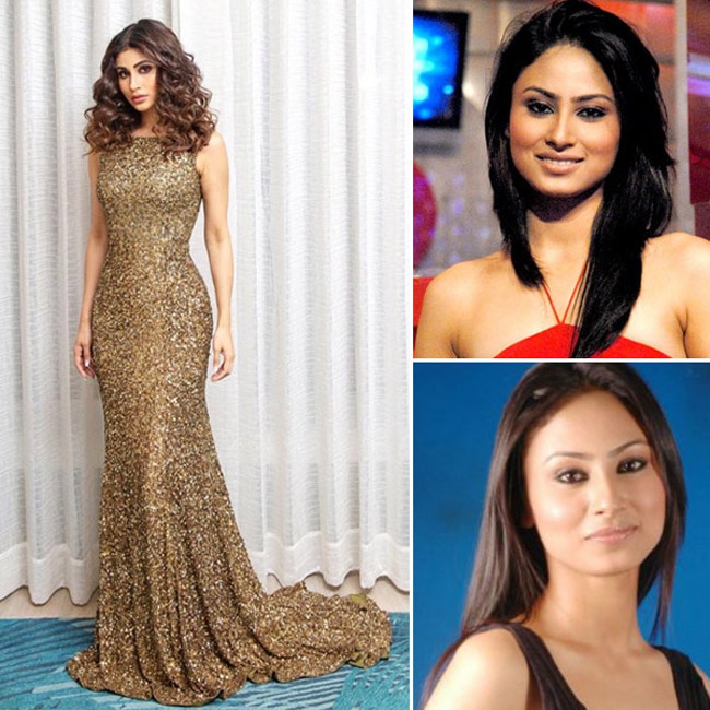 mouni roy childhood photos
