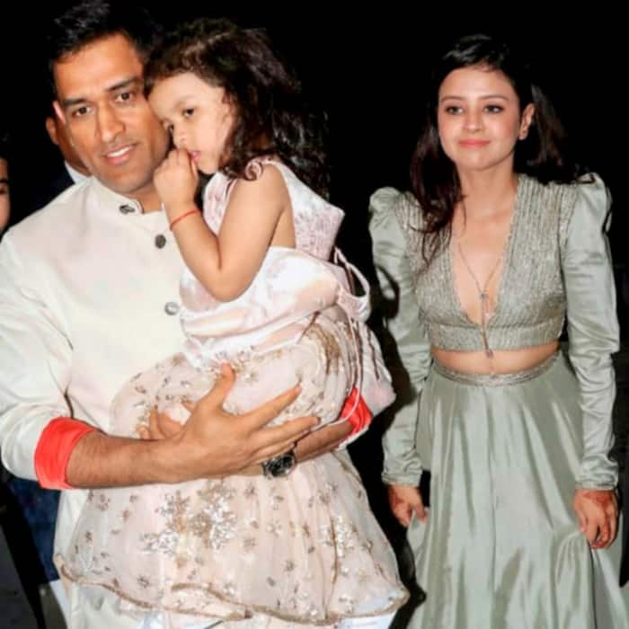 MS Dhoni and Sakshi s daughter Ziva